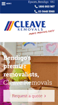 Mobile Screenshot of cleaveremovals.com.au